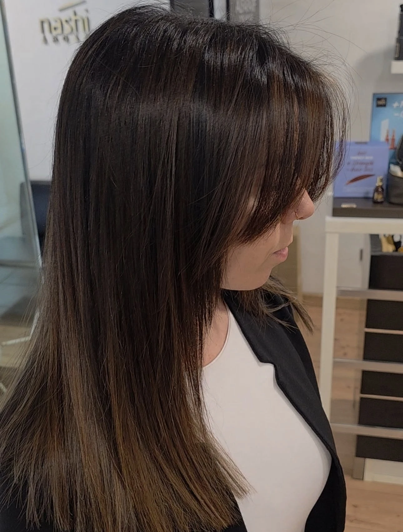 Corte con flequillo